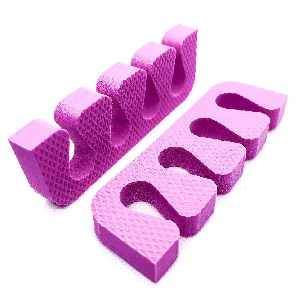 

Разделители для пальцев ног плотные, розовые, Розовый