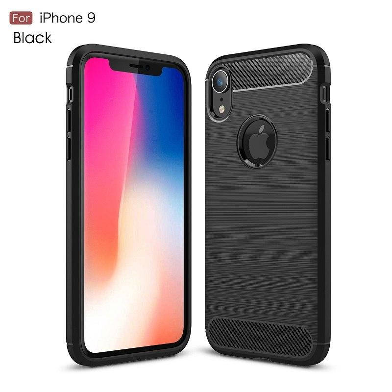

TPU чехол накладка Urban для iPhone XR (4 цвета) чёрный