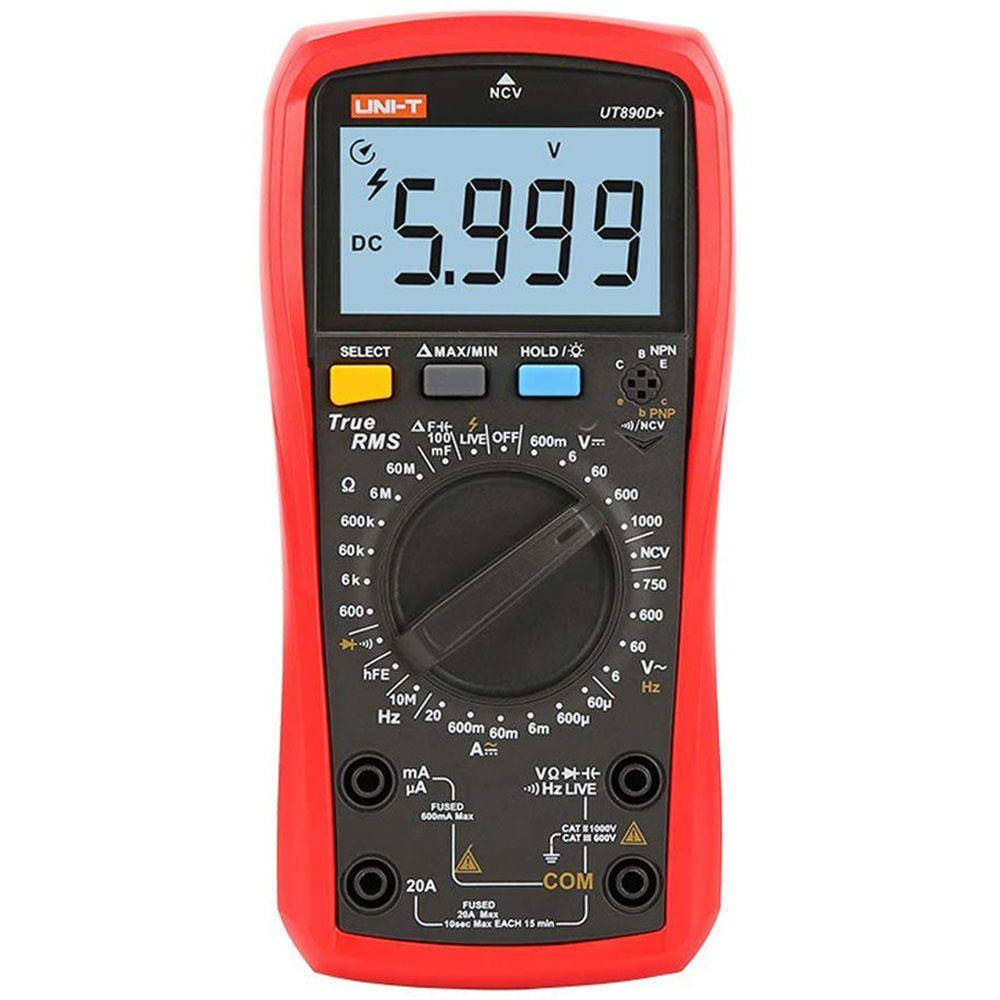 

Цифровой мультиметр UNI-T UT890D+