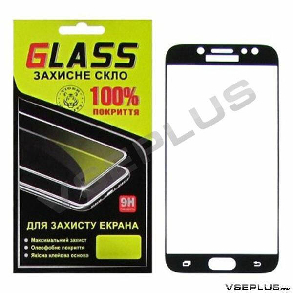 

Защитное стекло Samsung J730 Galaxy J7, G-Glass, 2.5D, черный