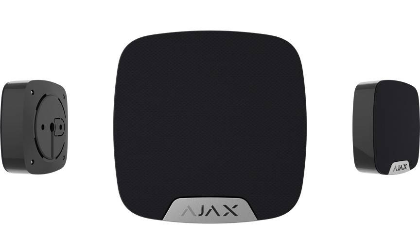

Беспроводная комнатная сирена Ajax Systems HomeSiren черный (Украина)