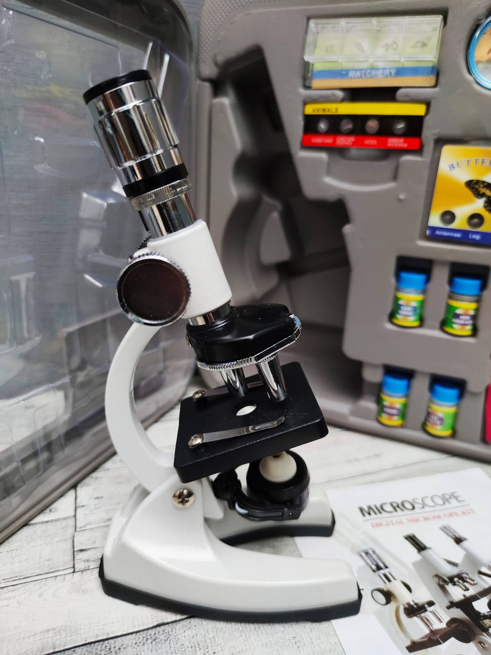 

Микроскоп Discovery Biological Microscope 30 предметов