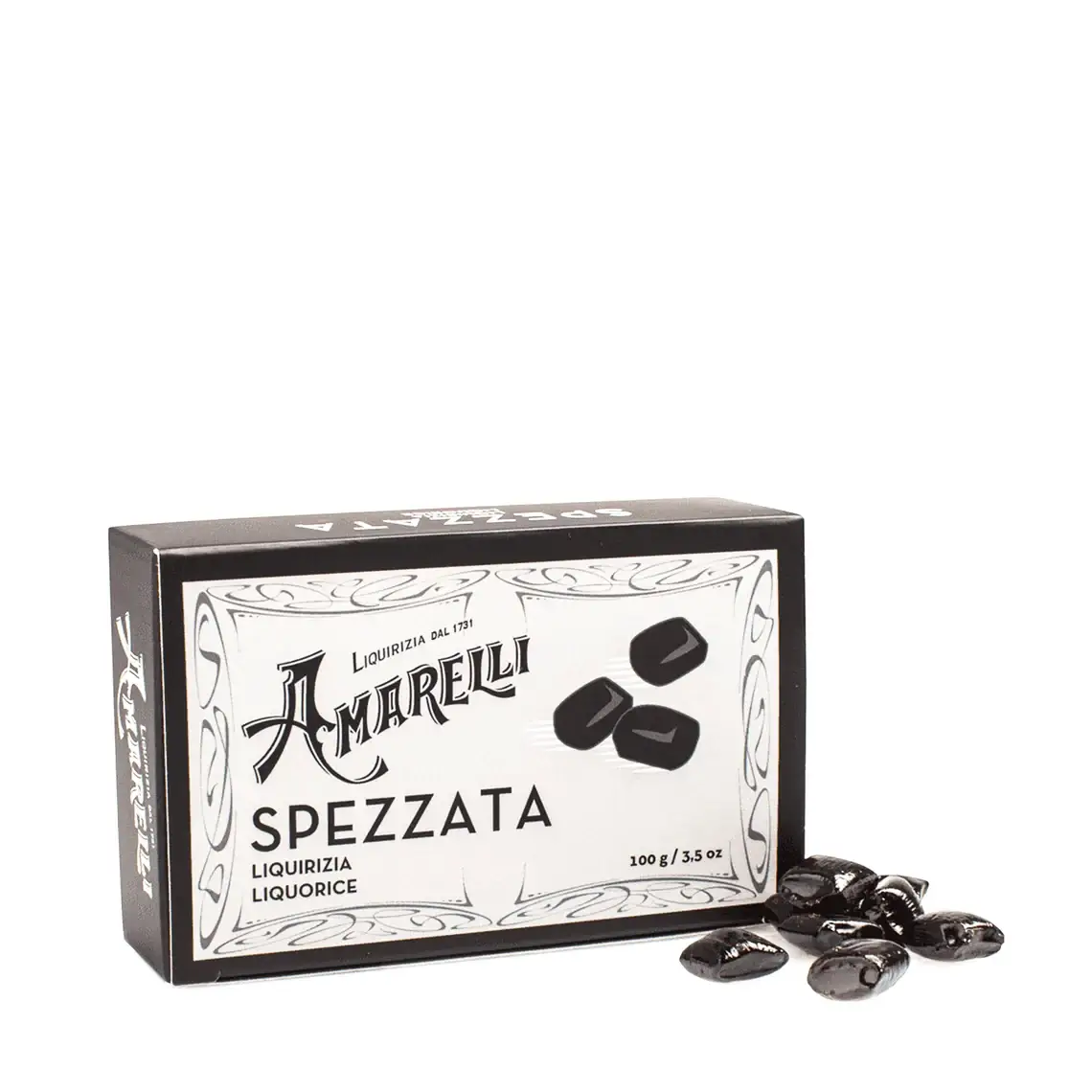 

Лакрица Amarelli Spezzata Liquorice 100g