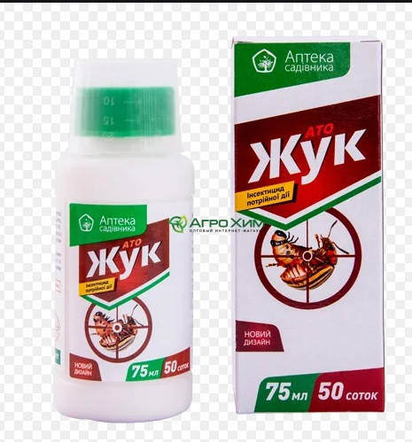 

Інсектицид АТОЛ ЖУК 75 мл, Укравіт ОРИГІНАЛ на 50 соток