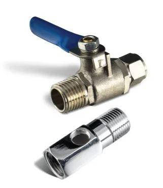 

Кран для подключения к водопроводу 1/4" х 1/4" NPT