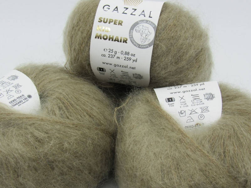 

Пряжа Super Kid Mohair Gazzal-64407