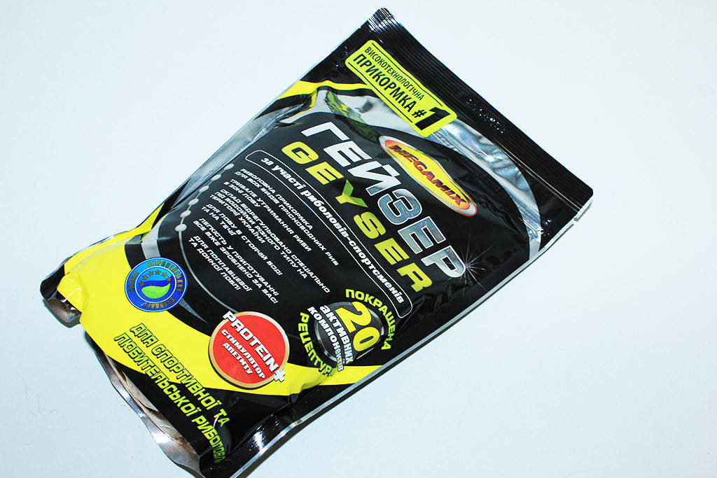 

Прикормка Megamix -Гейзер-