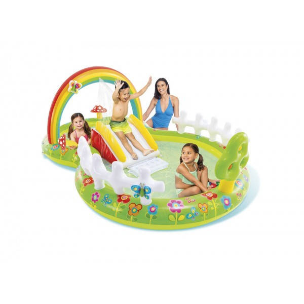 

Игровой центр "Мой сад" Intex, 450л, рем. запл., від 2-х років, 290-180-104 см. 57154, Разные цвета