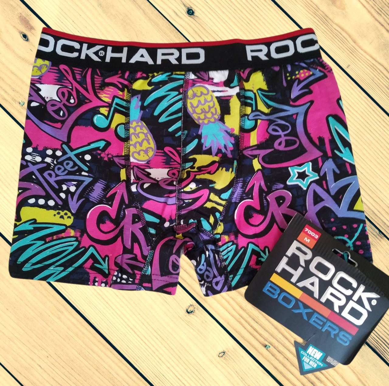

Боксеры мужские Rock Hard Размеры M XL, Черный