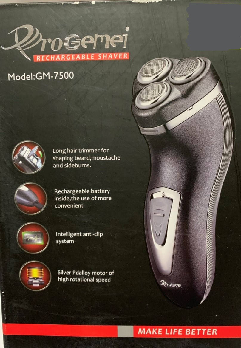 

Электробритва с триммером ProGemei GM-7500