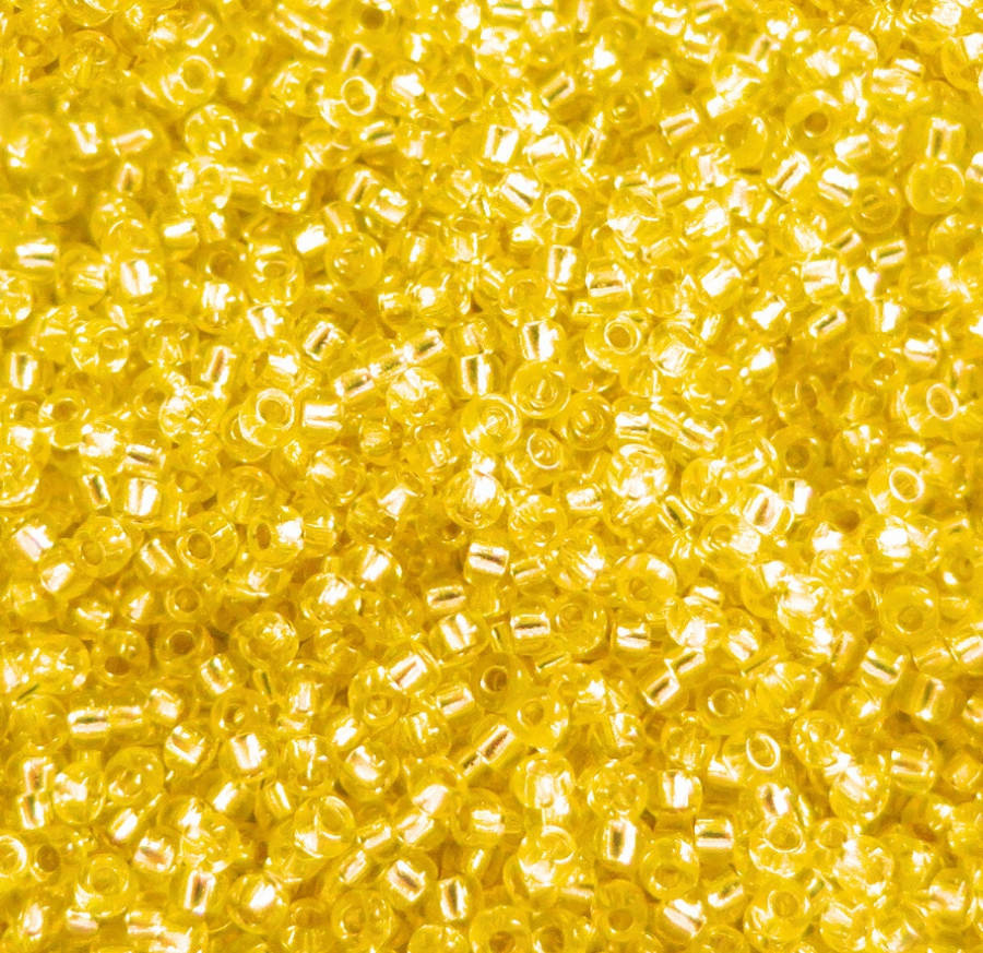 

Бисер Matsono светло-желтый блестящий 1997-05