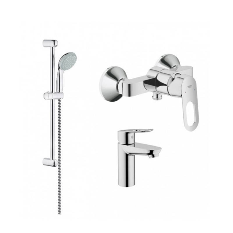 

Набор смесителей Grohe Bau Loop (123220S), Хром