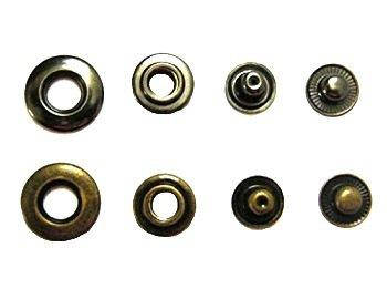 

Кнопка наружная черный никель 20мм клямерная кнопка