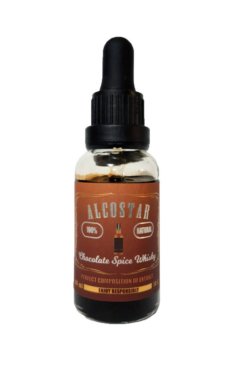 

Натуральная эссенция Alcostar Chocolate Spice Whisky (Шоколадно-пряный виски), 30 мл