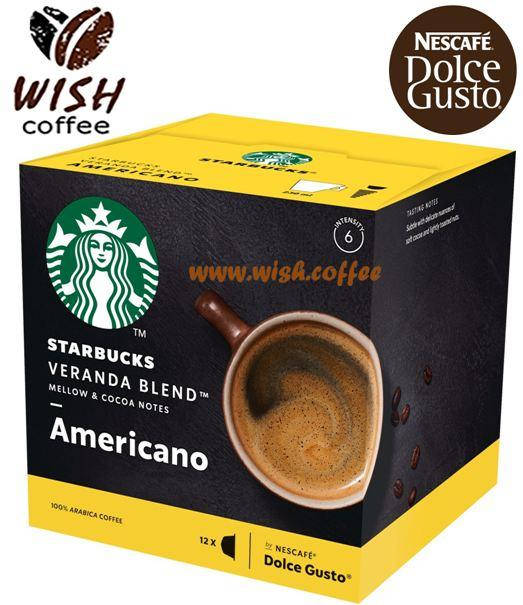 

Dolce Gusto Starbucks Americano Veranda Blend - Дольче густо Старбакс Американо Веран Бленд (12 порций)