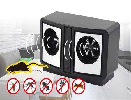 

Ультразвуковий відлякувач гризунів та комах Dual Sonic Pestrepeller