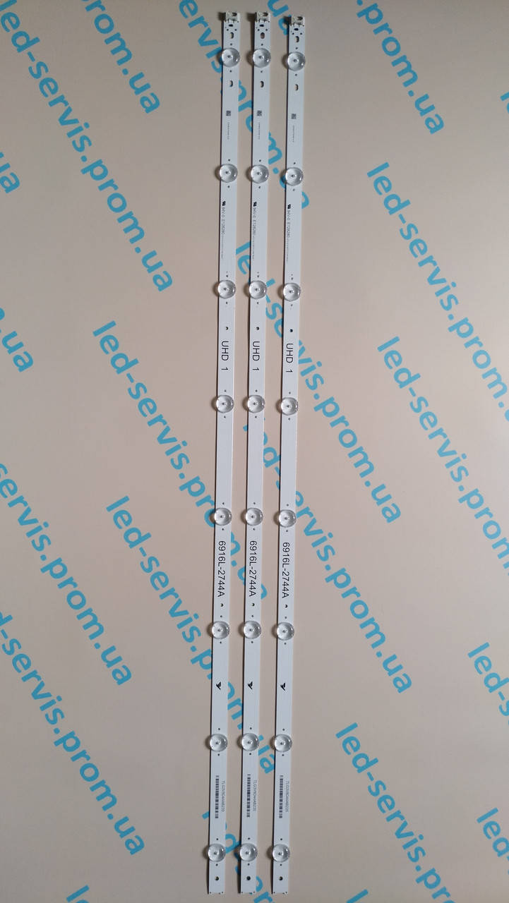 

LED подсветка для телевизора LG 43″ V16.5 ART3 2744 rev0.1 6916L-2744A