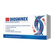 

Діосмінекс, диосминекс, Diosminex, 500 mg, таблетки 60 шт