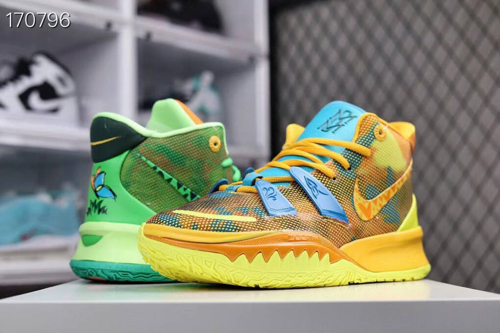 

Eur36-46 Кайри 7 Nike Kyrie Mother Nature баскетбольные кроссовки разноцветные, Разные цвета