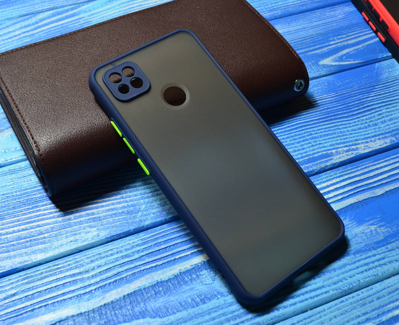

Протиударный чехол для Xiaomi Redmi 9С / 9C NFC Синий