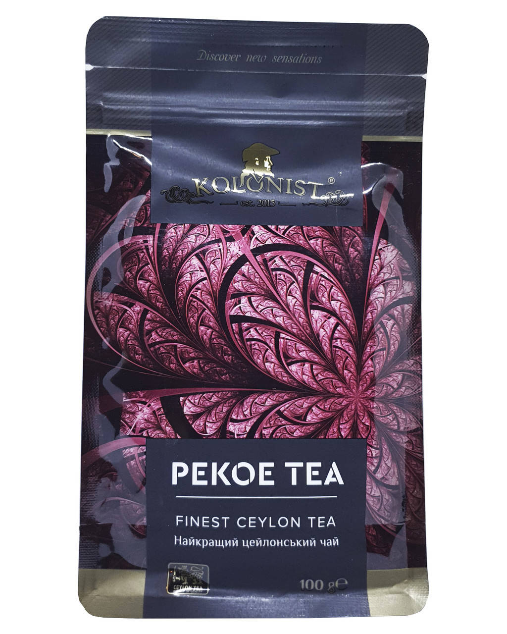 

Чорний чай Kolonist Pekoe Tea 100 г (54767)