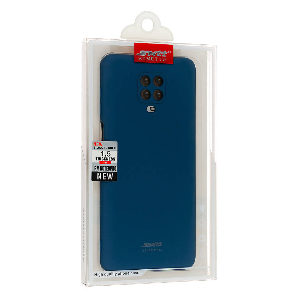 

Силикон Case SMTT Xiaomi Redmi Note 9s / 9 Pro, Blue, Синий
