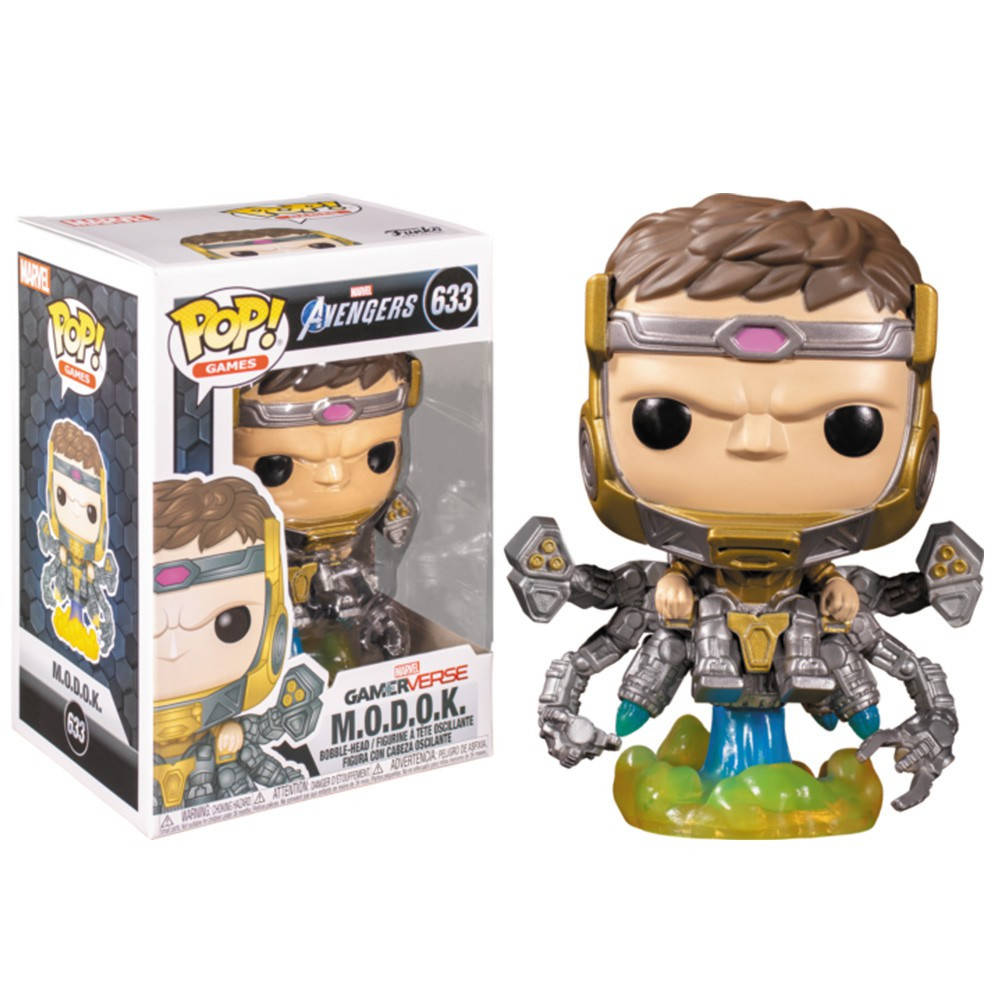 

Фигурка Funko Pop Фанко Поп Мстители Игра М.О.Д.О.К. Avengers Game M.O.D.O.K. 10 см AG M 633