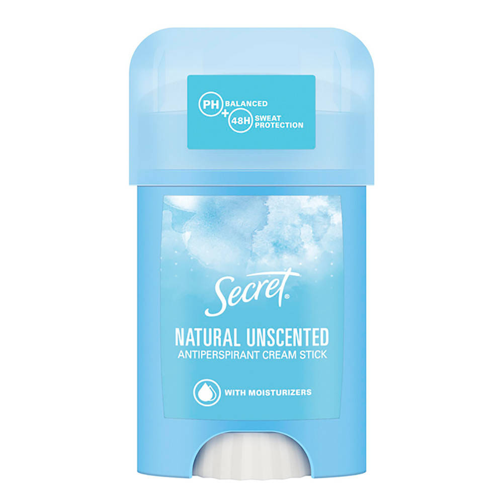 

Дезодорант кремовый Secret Natural Unscented 40 мл (5000174244823)