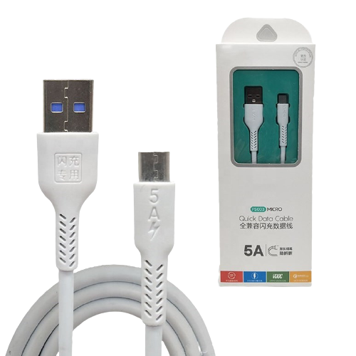 

Кабель швидкої зарядки PS003 Micro Quick Data Cable Type C, Белый