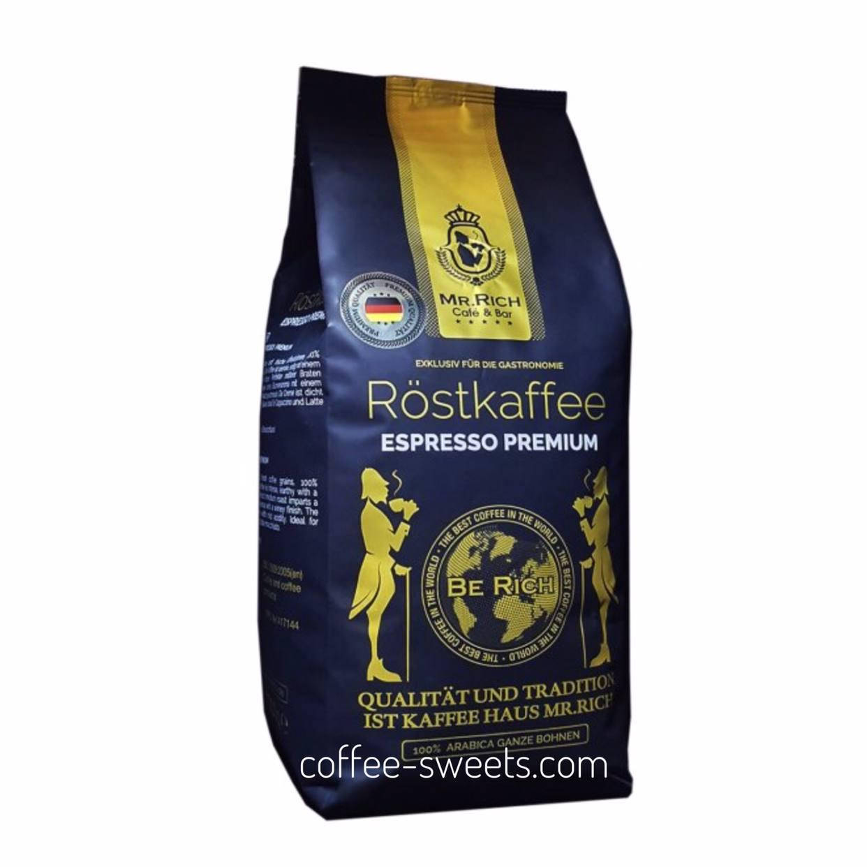 

Кофе зерновой Mr.Rich Espresso Premium 1kg