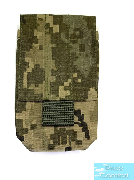 Собственное производство / Подсумка Пиксель/Сумка под гранату/универсальная сумка-подсумок для военных/Сумка под рацию