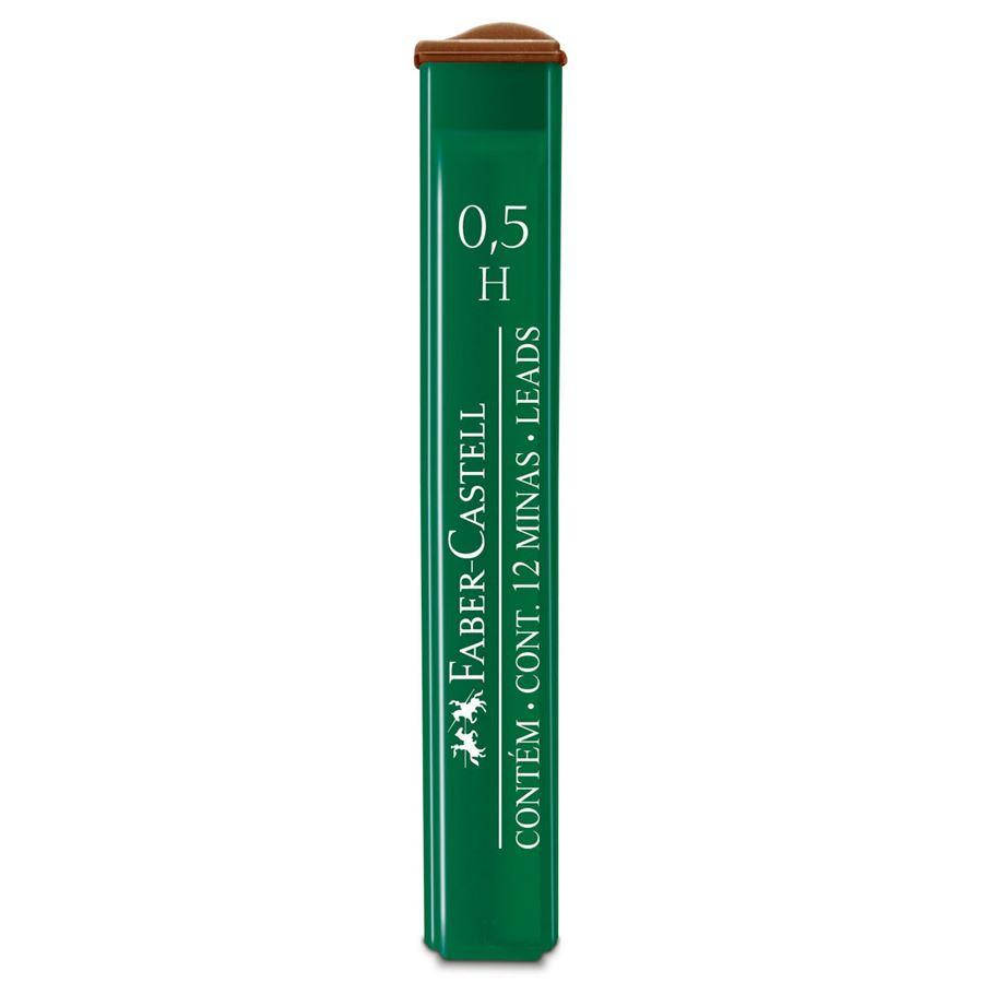 

Грифель 0,5 мм H 12 штук в пенале Faber-Castell 9125