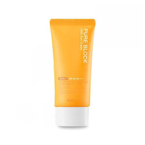 

A'PIEU Pure Block Daily Sun Cream SPF45 Солнцезащитный крем для лица