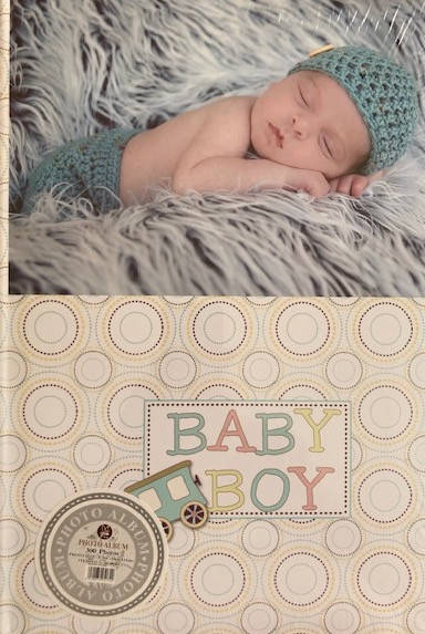 

Альбом детский на 300 фото 10х15см Baby Boy, Кофе с молоком