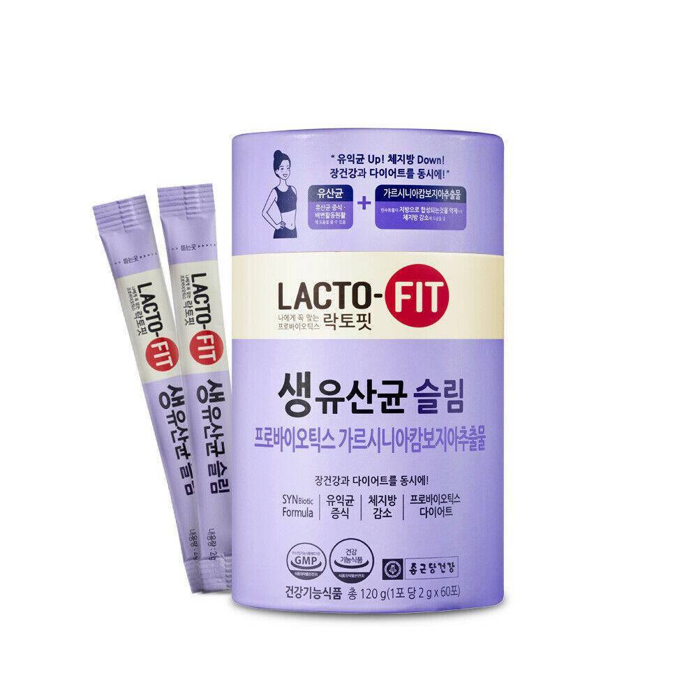 

Chong Kun Dang Lacto-Fit Probiotics Slim Диетический пробиотик для снижения веса 60шт