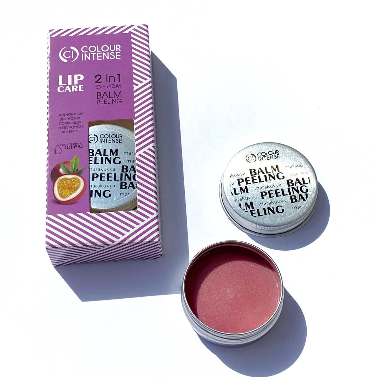 

Пилинг-скраб для губ восстанавливающий "Маракуйя" Colour Intense Lip Care