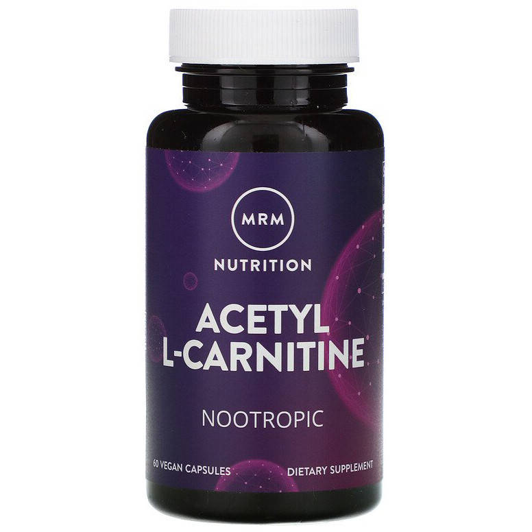 

Ацетил L-карнитин MRM "Acetyl L-Carnitine" 500 мг (60 капсул)