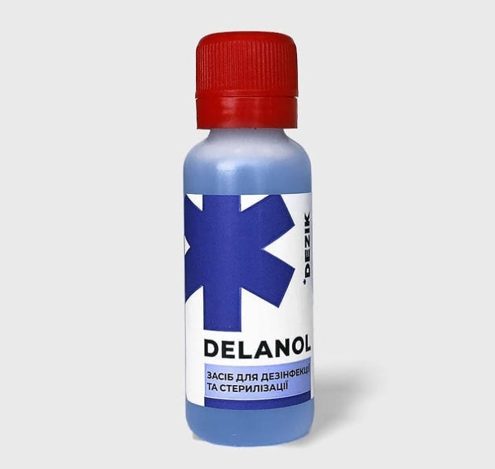 

Средство для дезинфеции и стерилизации инструментов Деланол/Delanol 20 мл