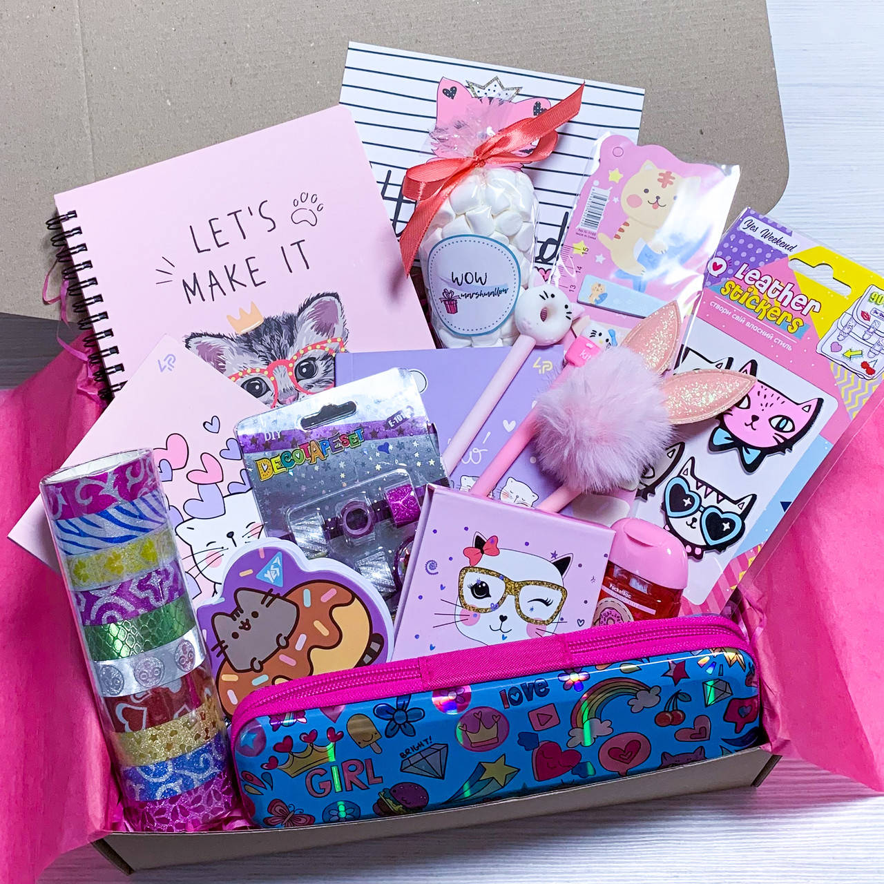 

Подарок для девочки «Cat Box №12» от WowBoxes