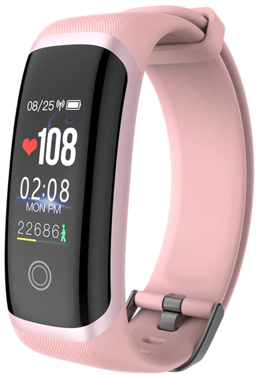 

Фитнес-браслет Lerbyee M4 ( Wearpai M4 ) | IP67 | Тонометр | Розовый