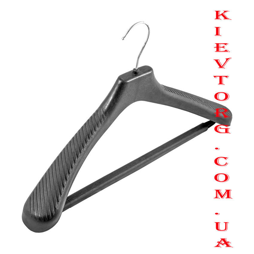 

Плечики вешалки с широкие для зимней верхней одежды, пальто, пиджаков и трикотажа, 42 см, Черный