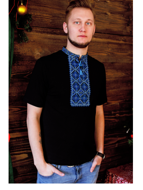 

Мужская футболка вышиванка, Вишиванка чоловіча, р-р 46-54