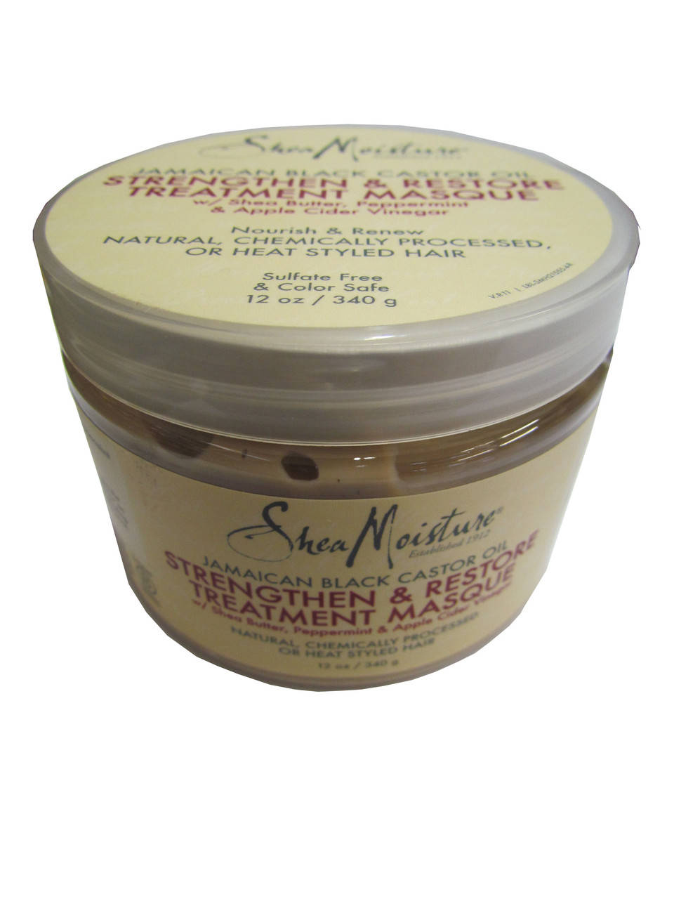 

Маска для волос Shea Moisture Jamaican Black Castor Oil с черным Ямайским касторовым маслом 340 грамм