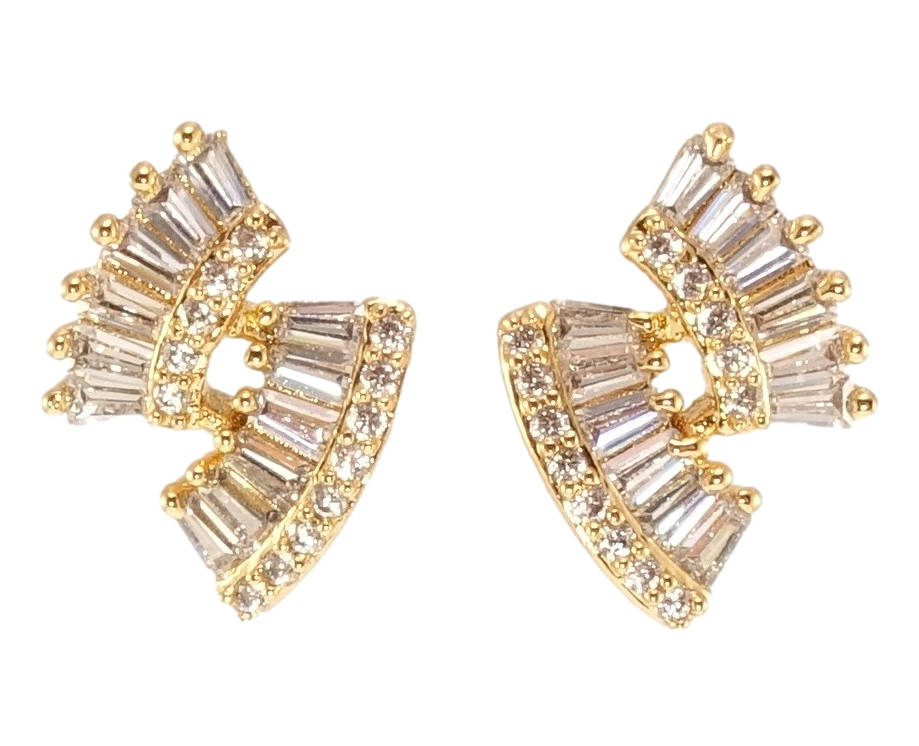 

Серьги Xuping Позолота 18K гвоздики (пусеты) "Кристальная феерия"