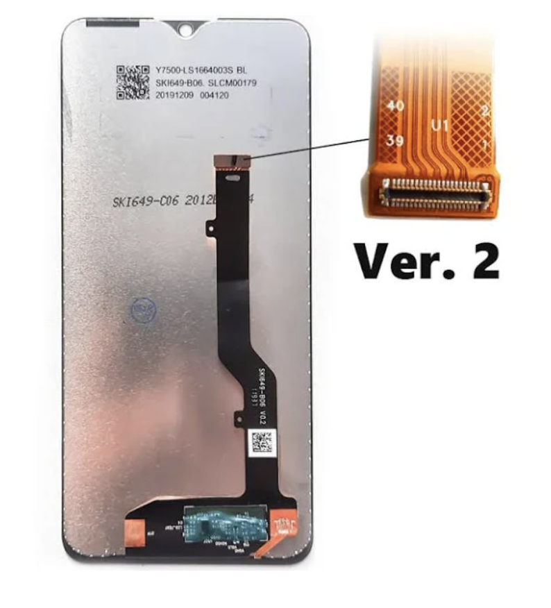 

Дисплей (экран) для ZTE 20 Smart Blade V2050, версия 2 + тачскрин, черный, оригинал
