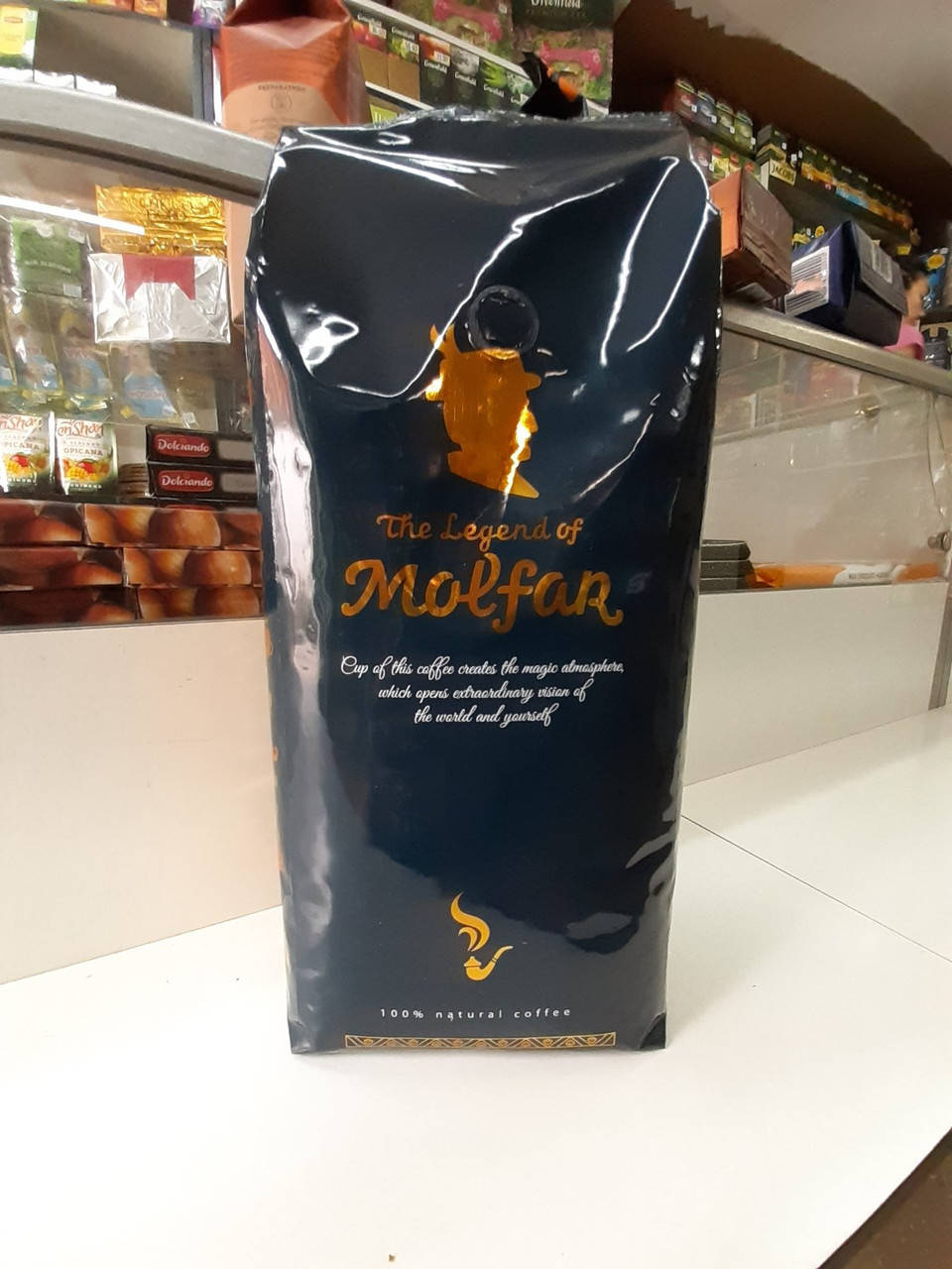 

Кава в зернах Легенда Мольфара 1 кг арабіка 100%