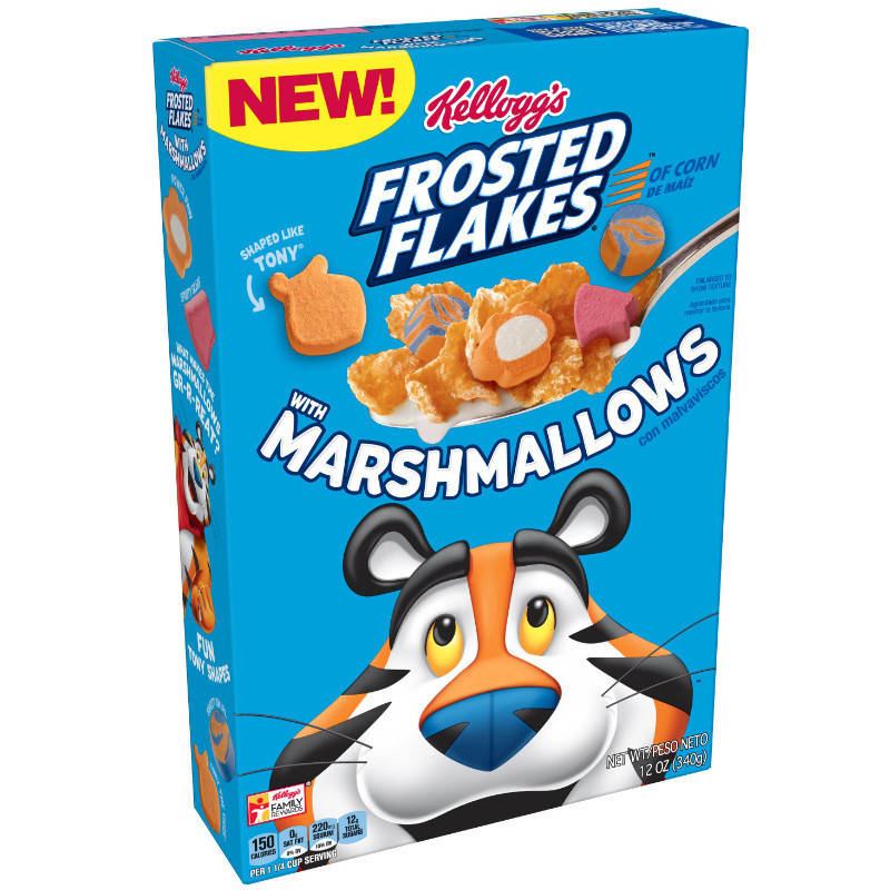 

Хлопья Kellogg`s Frosted Flakes with Marshmallows 340g