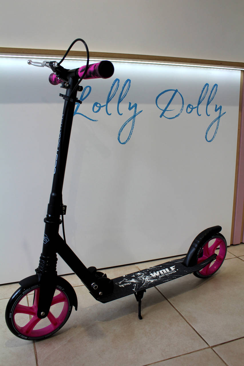 

Двухколесный самокат Best Scooter Wolf, Розовый W-73867