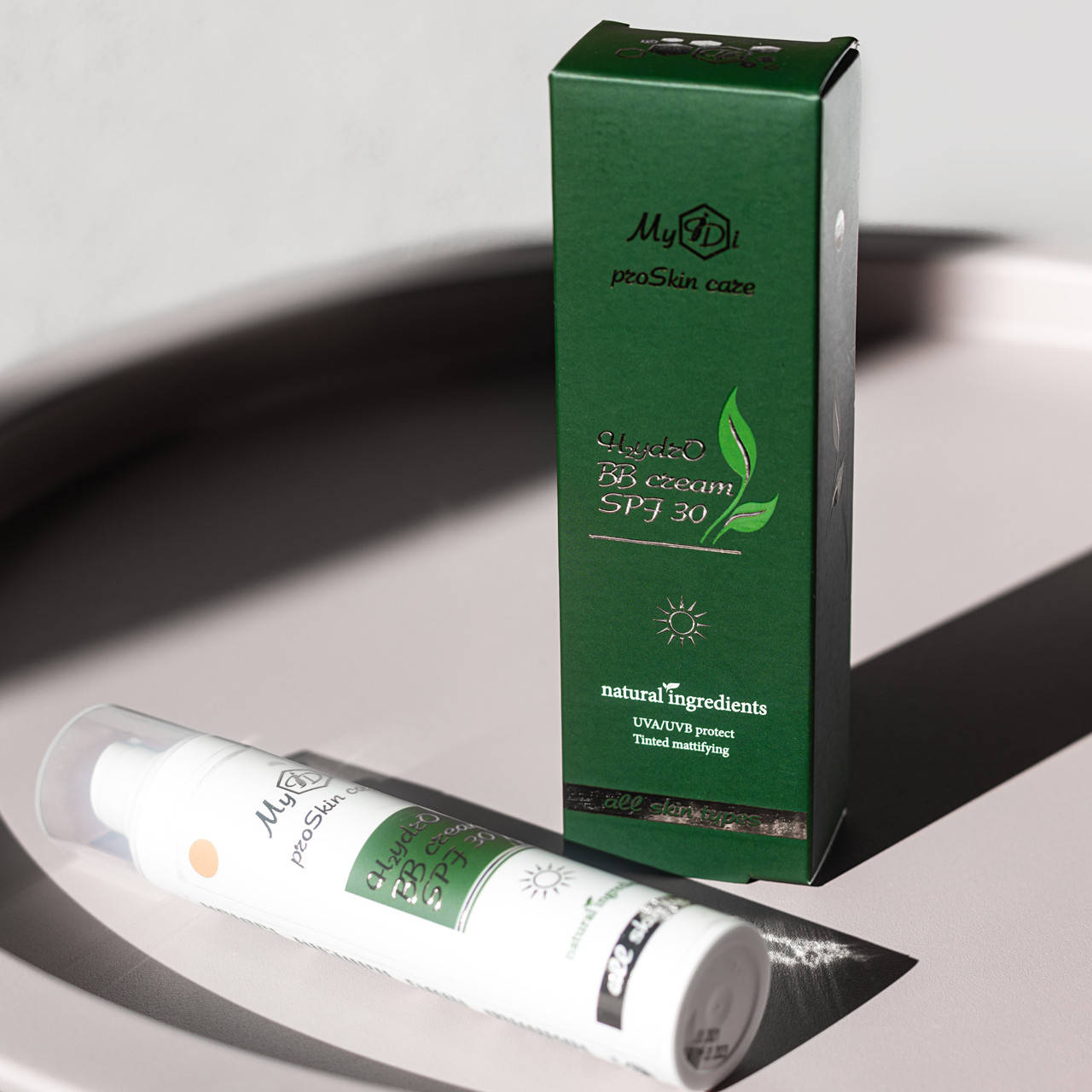 

Увлажняющий BB крем MyIDi H2ydrO BB cream SPF 30 (темный беж), 50 мл (4821284851210)