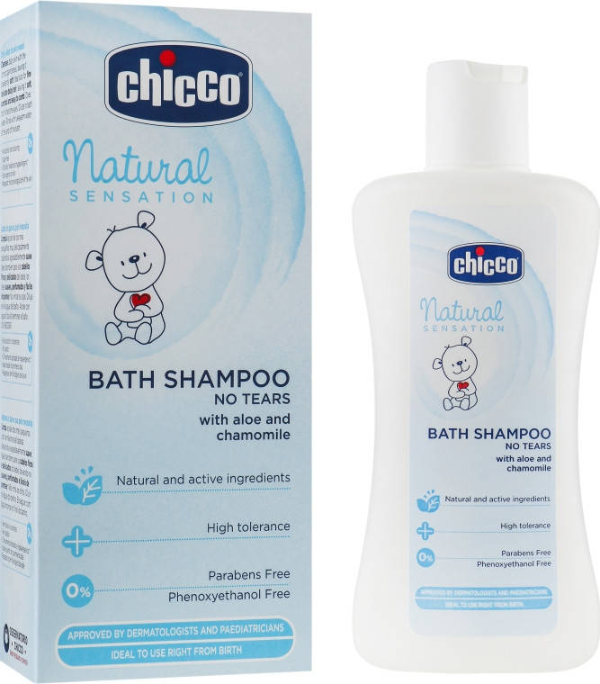 

Шампунь-пена для купания Chicco Natural Sensation 200 мл (8058664066599)